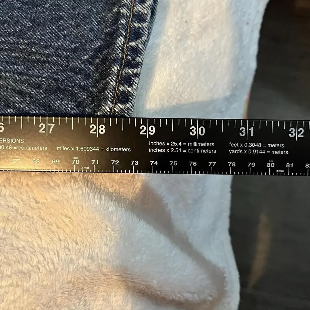 Vintage Levi's 505 Jeans Mens 38 Regular Straight Leg W38 L30 OrangeTab USA